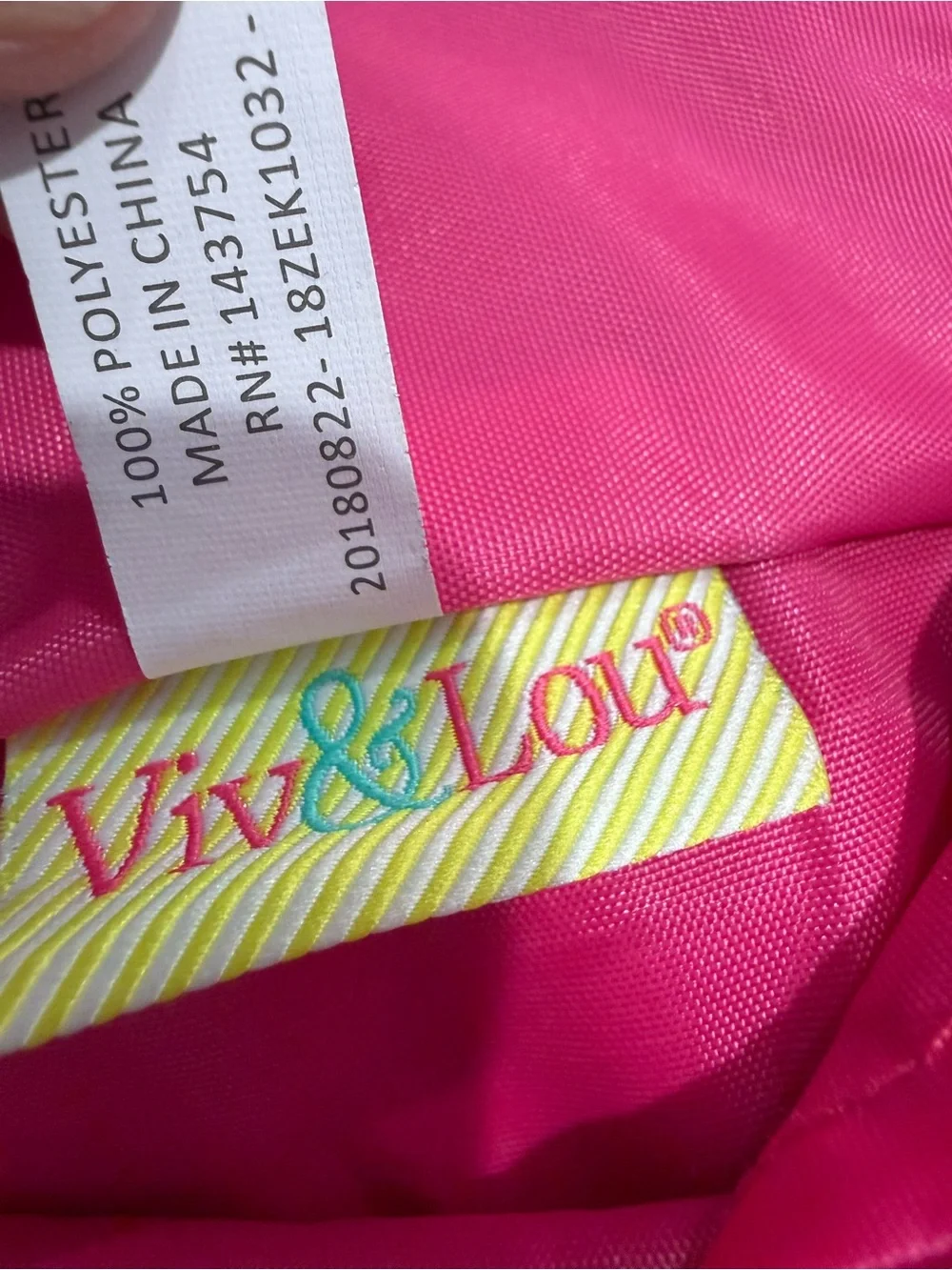 Pink Tropical Leaf Tote Bag